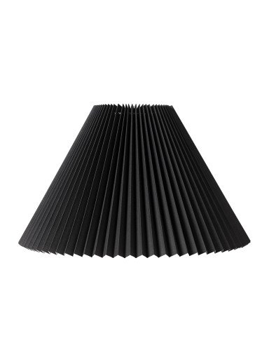 Nielsen Light Emma Hacienda Plisse lampeskærm - sort/H30 cm