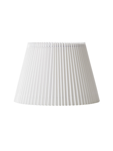 Nielsen Light Emma Villa Plisse lampeskærm - hvid/H23 cm