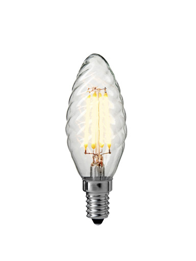 Nielsen Light Snoet E14 LED kertepære - klar/3W