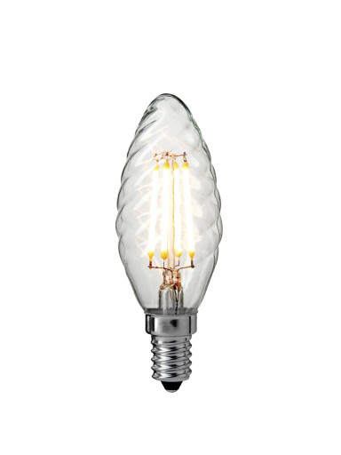 Nielsen Light Snoet E14 LED kertepære - klar/4W
