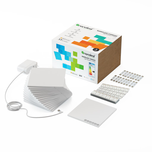 Nanoleaf Canvas - Startpakke med 17 paneler