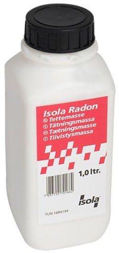 Isola radonfugemasse i boks, 1,0 l Backuptype - VA
