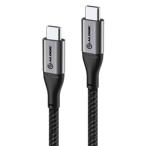 Alogic ladekabel USB-C til USB-C, grå, 1,5 meter Hus &amp; hage > SmartHome &amp; elektronikk