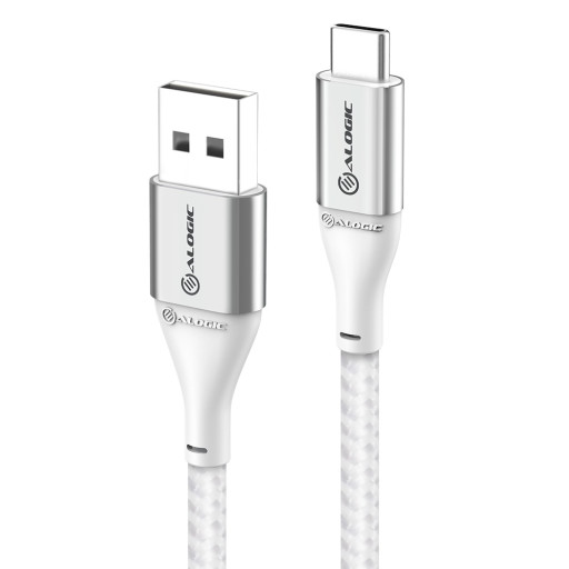 Alogic ladekabel USB-A til USB-C, sølv, 1,5 meter Hus &amp; hage > SmartHome &amp; elektronikk