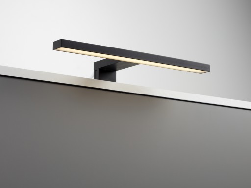 Lovschall NextGen spejllampe - sort/30 cm