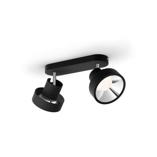Philips myLiving Bukko spotlampe - sort
