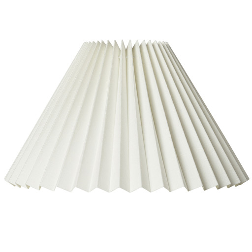 Nielsen Light Carolin Plisse lampeskærm - hvid/H21 cm