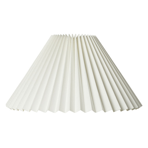 Nielsen Light Carolin Plisse lampeskærm - hvid/H25 cm