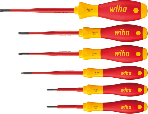 Wiha SlimFix 1000V torx skruetrækkersæt - 6 dele