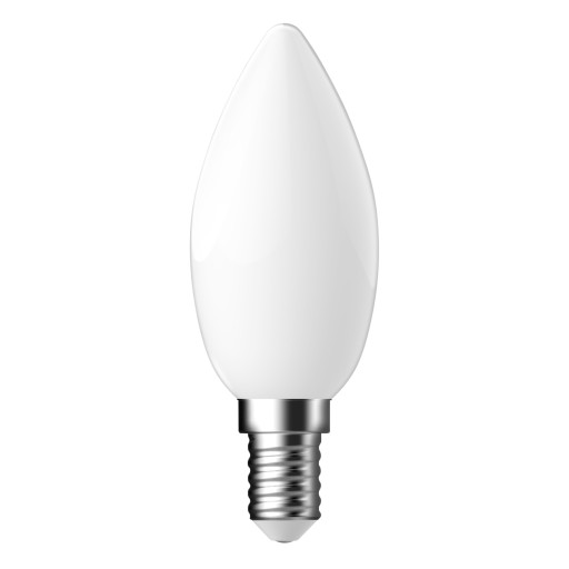 Nordlux Energetic E14 filament kertepære, 6,3W, hvid, 2700K