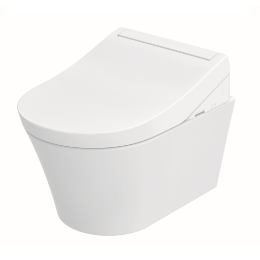 Toto Washlet RG dusjtoalett, uten skyllekant, rengjøringsvennlig, hvit Baderom > Toalettet