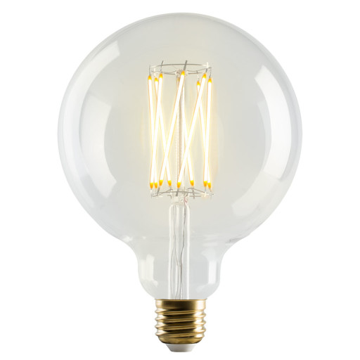 e3light Vintage E27 klar dæmpbar LED globepære - 2,5W