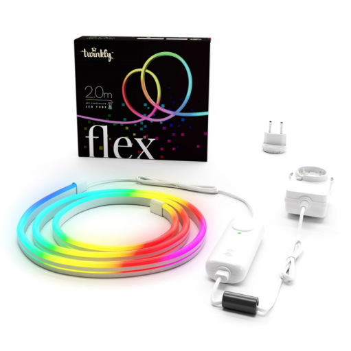 Twinkly Flex LED strip startsett, farget lys, 2 meter LED bånd