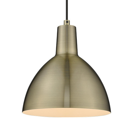 Metropole, Pendel lampe, E27 by Halo Design (D: 15 cm. x H: 15 cm., Antik Messing)