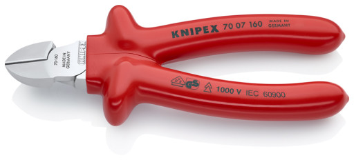 KNIPEX L-AUS bitttang, 160 mm Backuptype - Værktøj