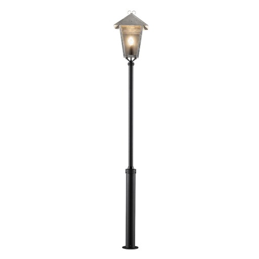Konstsmide Benu parklampe – galvanisert stål
