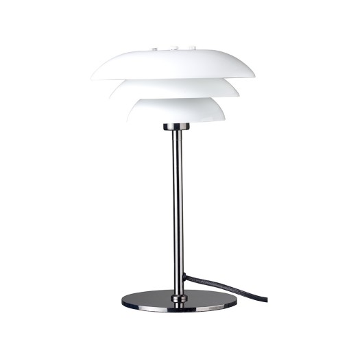 DybergLarsen DL20 Bordlampe-Hvid (Opal/Glas)