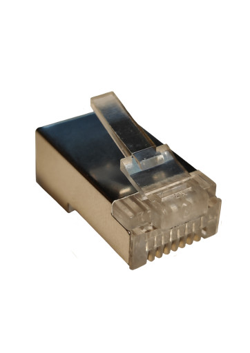 10 stk Modulær plugg Cat.6 RJ45 FTP 8P/8C max Awg 24-26 Backuptype - El