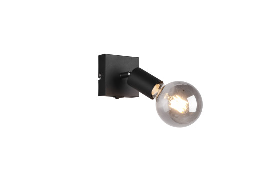 Trio Lighting Vannes vegglampe, sort