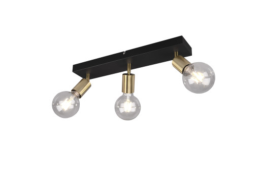 Trio Lighting Vannes spotlampe m/3 spots - messing