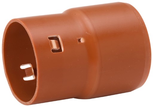 Wavin 160 mm PVC avløpstilkobling for 160/145 mm avløpsrør, spiss Backuptype - VA