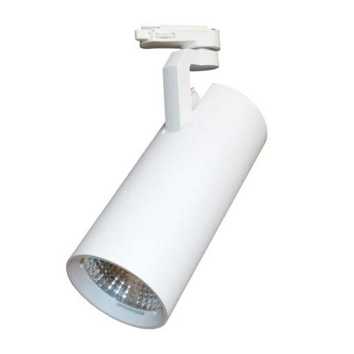 e3light Virgo LED 3F skinnespot - hvid