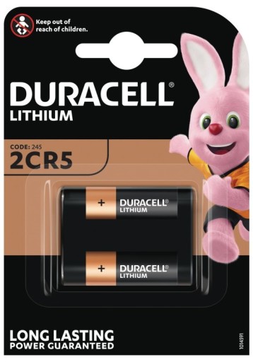 Duracell Ultra Photo 2CR5 lithium batteri - 1 stk.