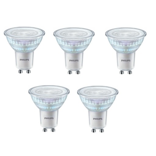 Master LEDspot Value D?mpbar 4,7W 827 GU10 36? 345 lumen, 5-pak