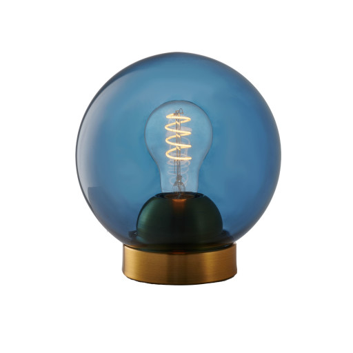 Halo Design Bubbles bordlampe - blå