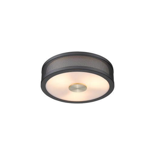 Frame, Loftslampe, Lakeret metal, 10W by Halo Design (D: 24 cm. x H: 6 cm., Sort)