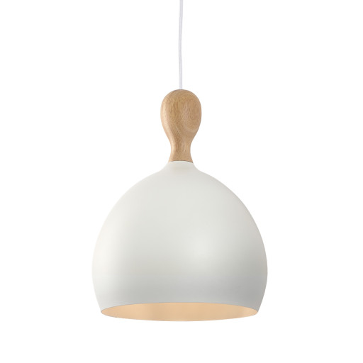 Dueodde, Pendel lampe, E27, 40W, Hvid by Halo Design (D: 24 cm. x H: 34 cm., Hvid)