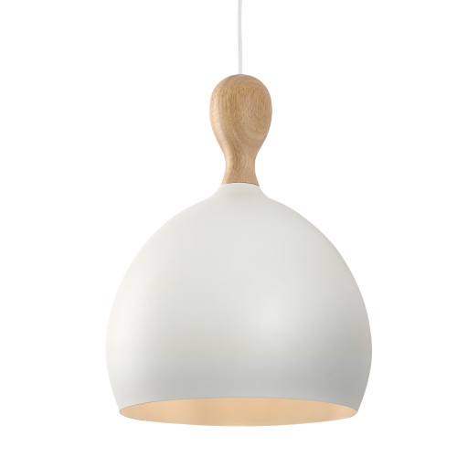Dueodde, Pendel lampe, E27, 40W, Hvid by Halo Design (D: 30 cm. x H: 41 cm., Hvid)