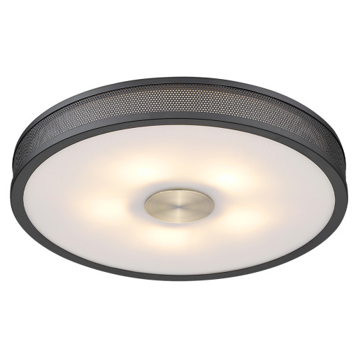 Frame, Loftslampe, Lakeret metal, 10W by Halo Design (D: 43 cm. x H: 6 cm., Sort)