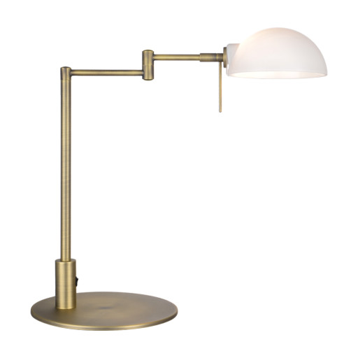 Kjøbenhavn, Bordlampe, 28W by Halo Design (D: 22 cm. x H: 43 cm., Antik Messing)