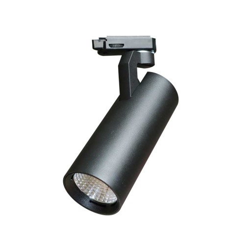 e3light Gemini LED 3F skinnespot - sort