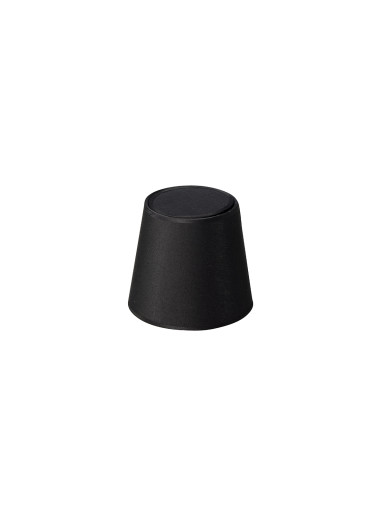 Nielsen Light Emma Domus lampeskærm - sort/guld/H13,5 cm