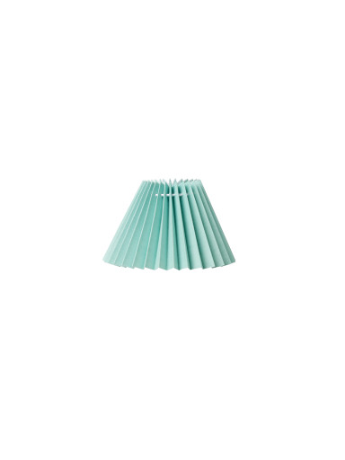 Nielsen Light Emma Hacienda Plisse lampeskærm - pastelgrøn/H11,5 cm