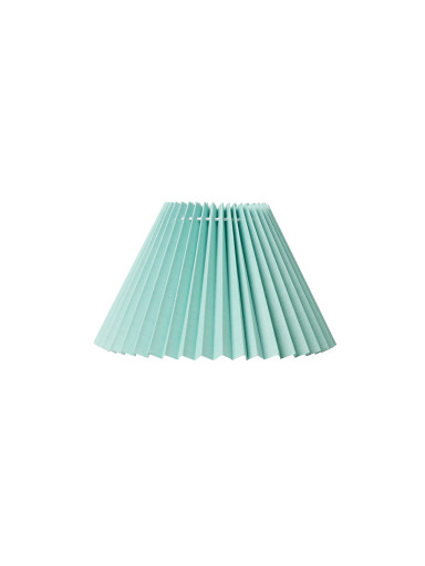 Nielsen Light Emma Hacienda Plisse lampeskærm - pastelgrøn/H17 cm