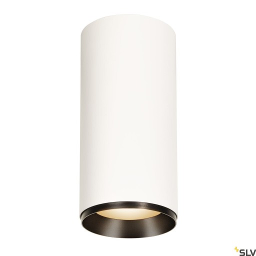 NUMINOS XL, taklampe, 36W 3000K 24°, hvit/svart Spotlampe