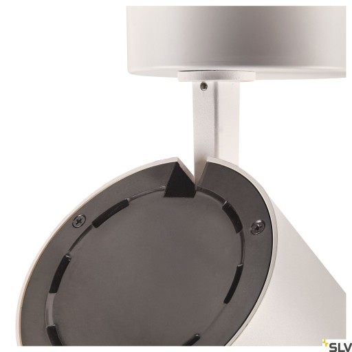 NUMINOS XL, innebygd spot 36W 4000K 36°, hvit/svart Spotlampe