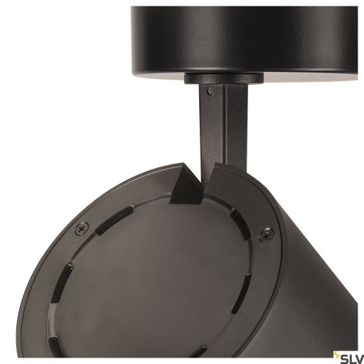 NUMINOS XL, overflatemontert spot, 36W 2700K 36°, Dali, svart Spotlampe