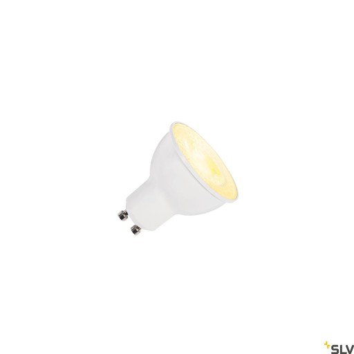 QPAR51 GU10 RGBW smart LED hvit/transparent 5,2W 38° LED