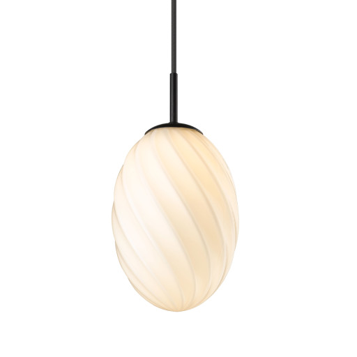 Halo Design Twist Egg pendel - sort/Ø15