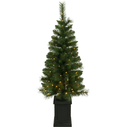 5: Star Trading Hytte kunstigt juletræ med lys