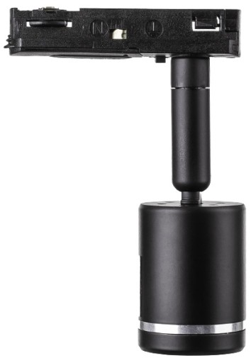 Global spot 1 faset No Shade GU10 sort max 5w LED lyskilde