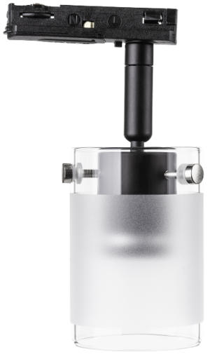 Global Tubular 1F skinnespot - sort/glas
