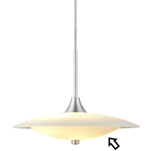 Halo Design reserveglas til Baroni pendel - nederste skærm/Ø46
