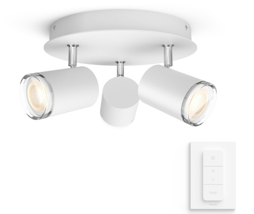 Philips Hue Adore spotter i tak Lamper &amp; el > Lamper &amp; spotter