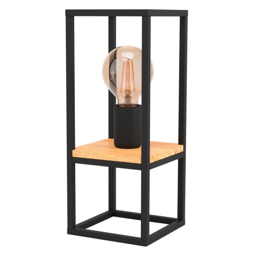 Libertad Bordlampe H350 brun, E27, 40W Backuptype - El