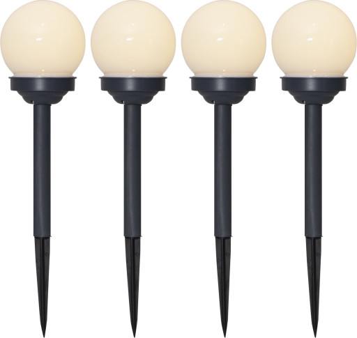 Globus Solcelle Bedlamper 4 Pak Fra Star Trading